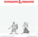 DND UNPAINTED MINIS WV29 BLACK GAUNTLET & ZHENTILAR PALADIN OF BANE (36/144)
