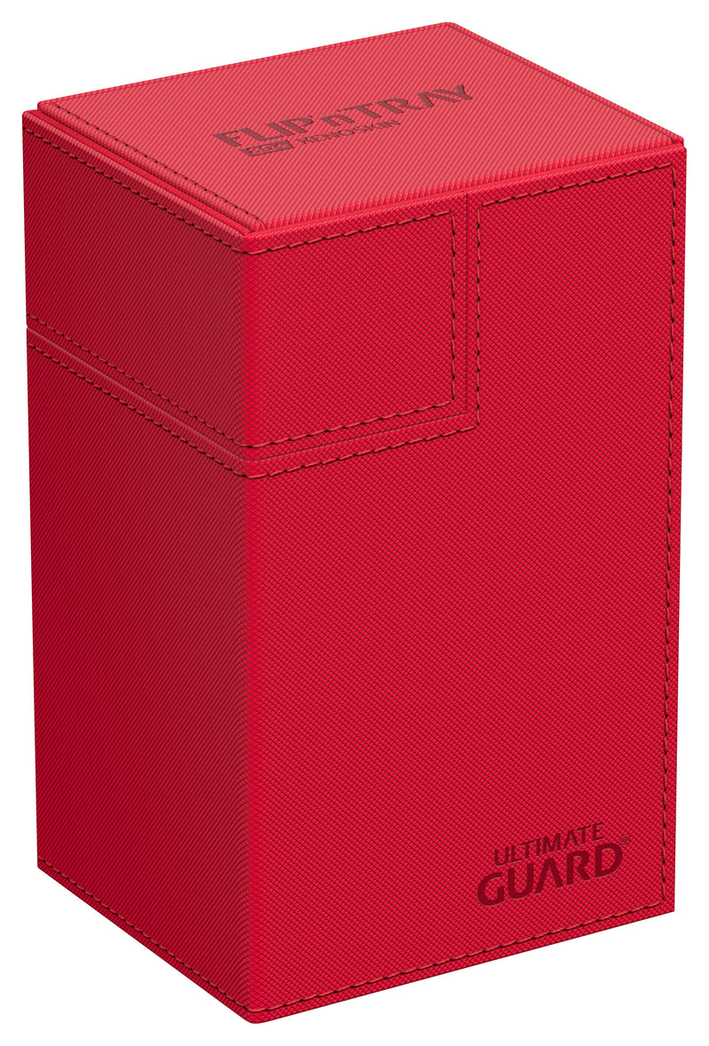 Ultimate Guard Flip'n'Tray Monocolor Red Deck Case (80+)