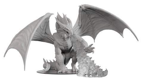 DND UNPAINTED MINIS GARGANTUAN BAHAMUT