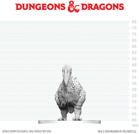 DND UNPAINTED MINIS WV29 AXE BEAK (36/144)