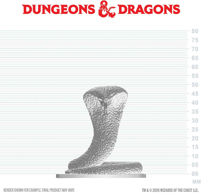 DND UNPAINTED MINIS WV29 POLAR SERPENT (36/144)