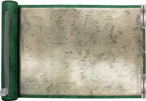UP DICE SCROLL DND ARTIFACTS ACROSS ETERNITIES: DRIZZT & THE FORGOTTEN REALMS PREMIUM MAP