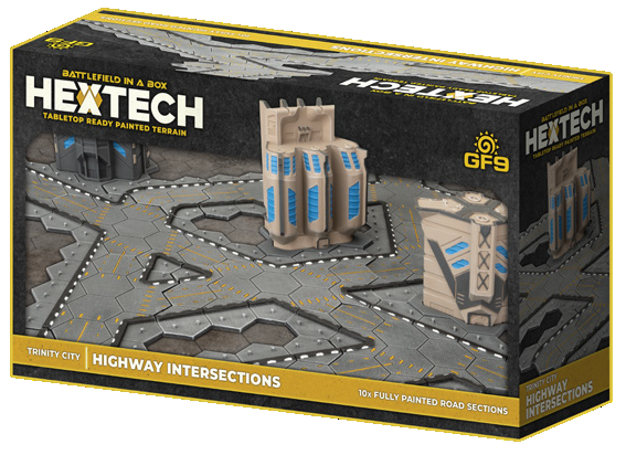 Battlefield in a Box: Hextech Trinity City Highway Intersection