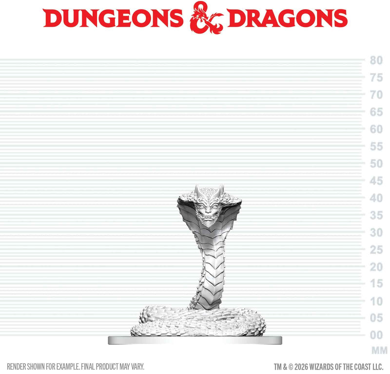 DND UNPAINTED MINIS WV29 GUARDIAN NAGA (36/72)