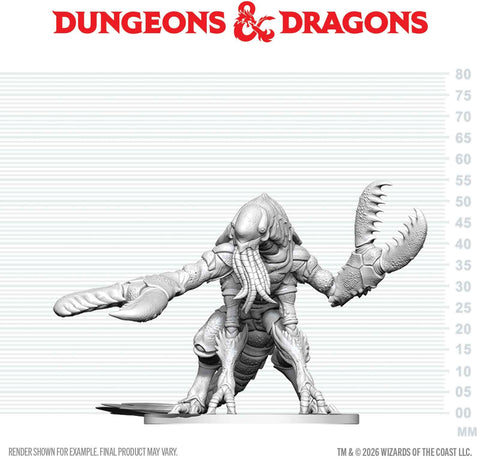 DND UNPAINTED MINIS WV29 CHUUL (36/72)