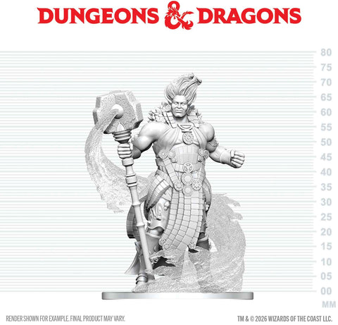 DND UNPAINTED MINIS WV29 DAO (36/72)