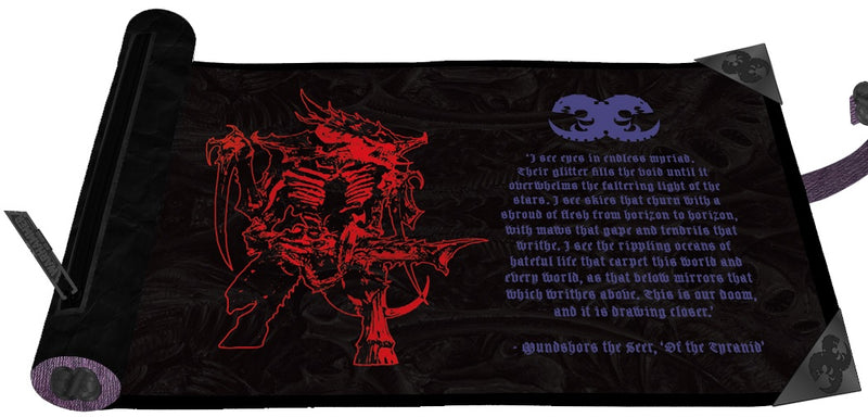 Ultra PRO: Dice Scroll Warhammer 40k Premium Foil Tyranid