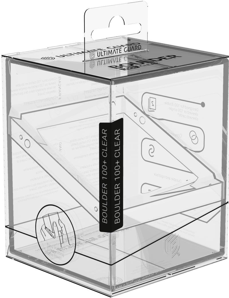 Ultimate Guard Boulder "Clear" Transparent (100+)