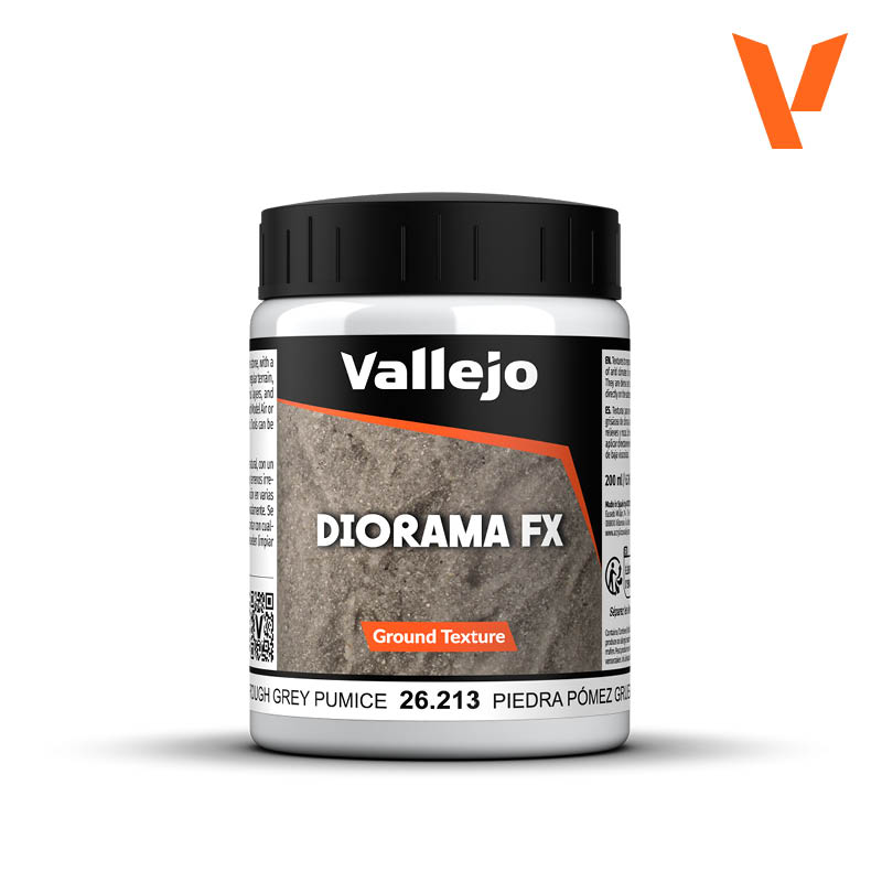Vallejo Rough Grey Pumice (200ML) VAL26213