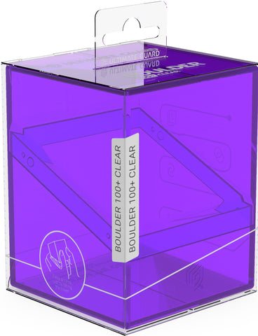 Ultimate Guard Boulder "Clear" Amethyst (100+)
