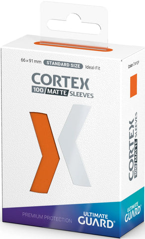 Ultimate Guard: Cortex Sleeves Matte Orange 100ct