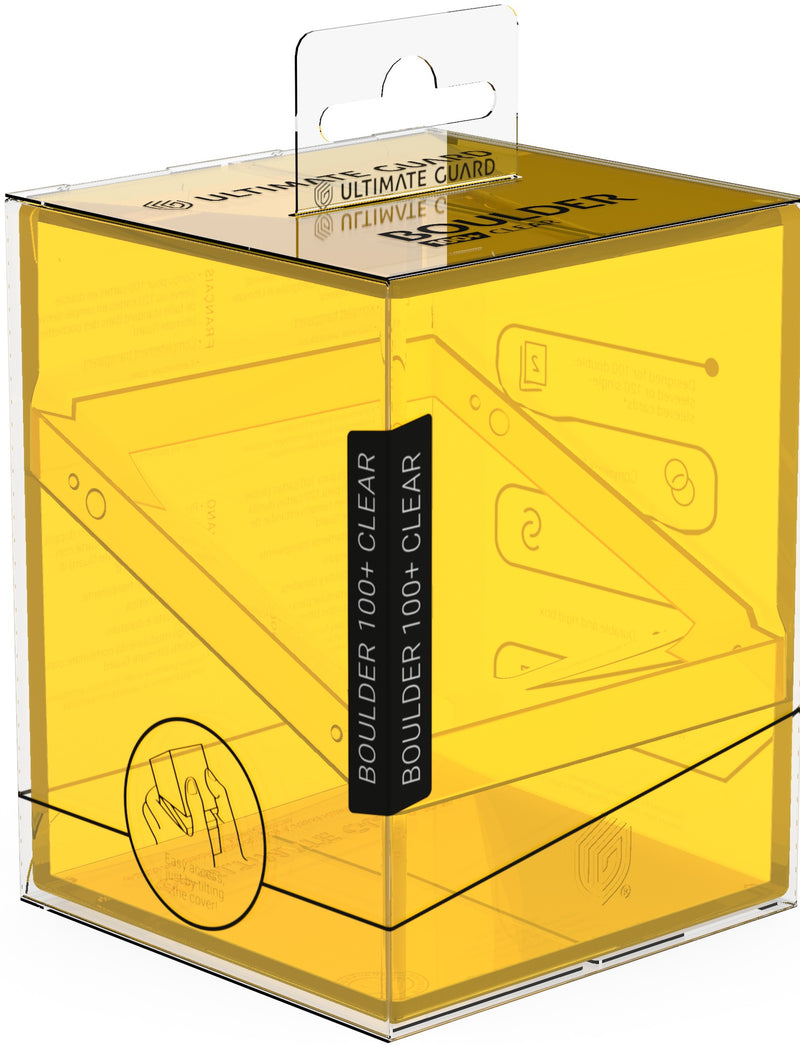 Ultimate Guard Boulder "Clear" Amber (100+)
