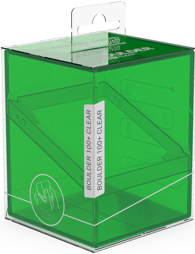 Ultimate Guard Boulder "Clear" Emerald (100+)