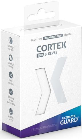 Ultimate Guard: Sleeves Cortex Standard Glossy White 100ct