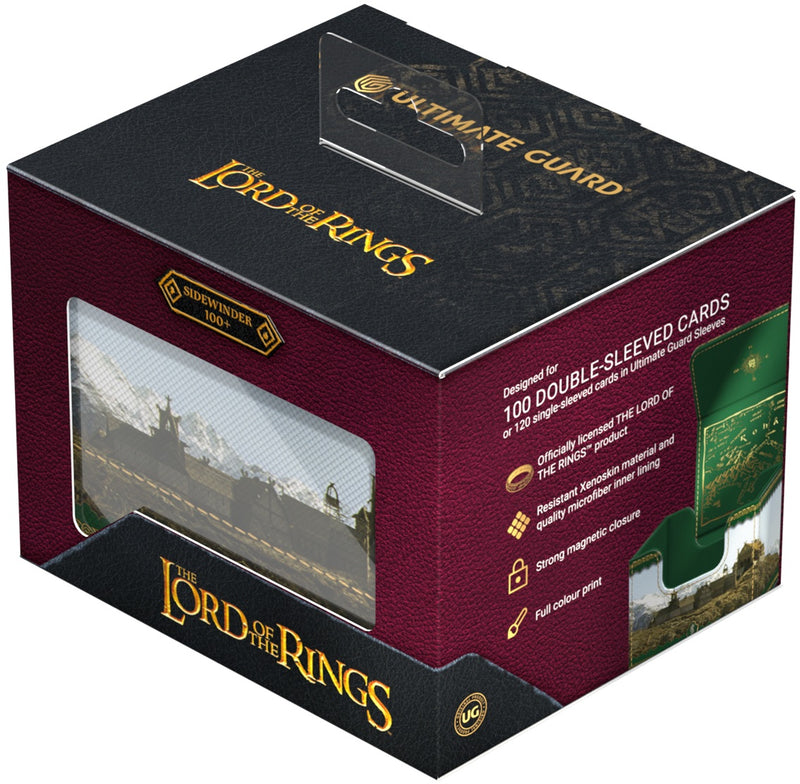 Ultimate Guard Deck Case Sidewinder 100+ Xenoskin LOTR Places Of Middle Earth - Rohan