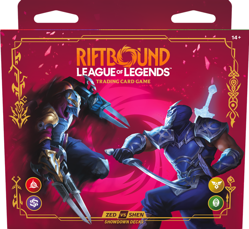 Riftbound - League of Legends TCG - Vendetta - Zed vs. Shen Deck