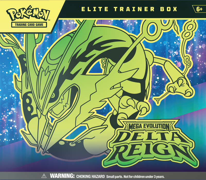 Mega Evolution: Delta Reign - Elite Trainer Box - Limit 1 per Customer