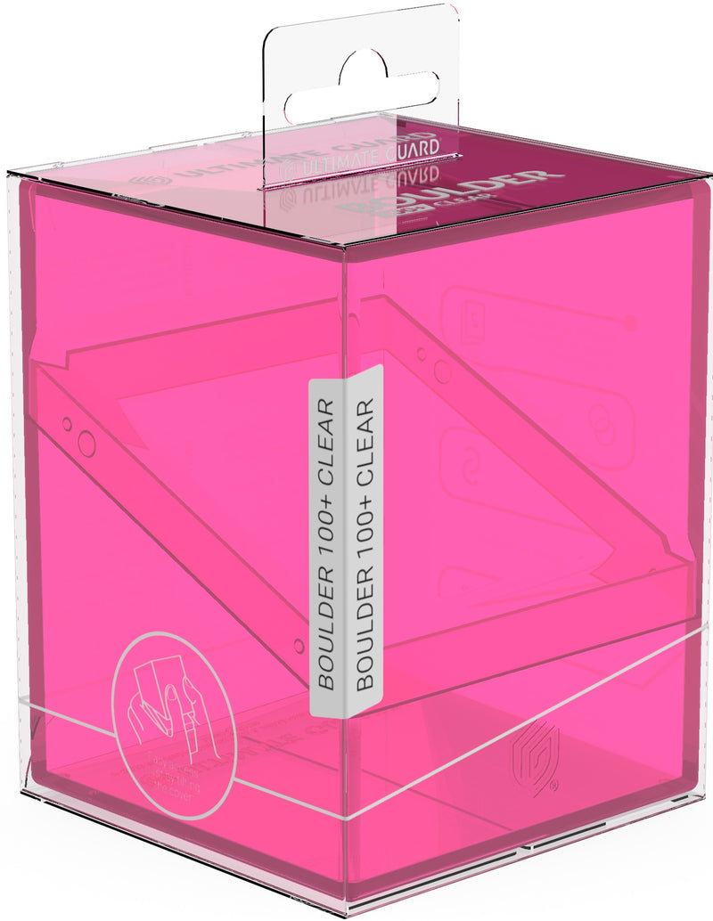 Ultimate Guard Boulder "Clear" Rhodonite (100+)