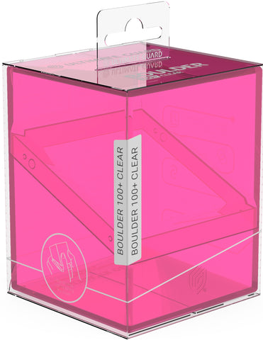 Ultimate Guard Boulder "Clear" Rhodonite (100+)