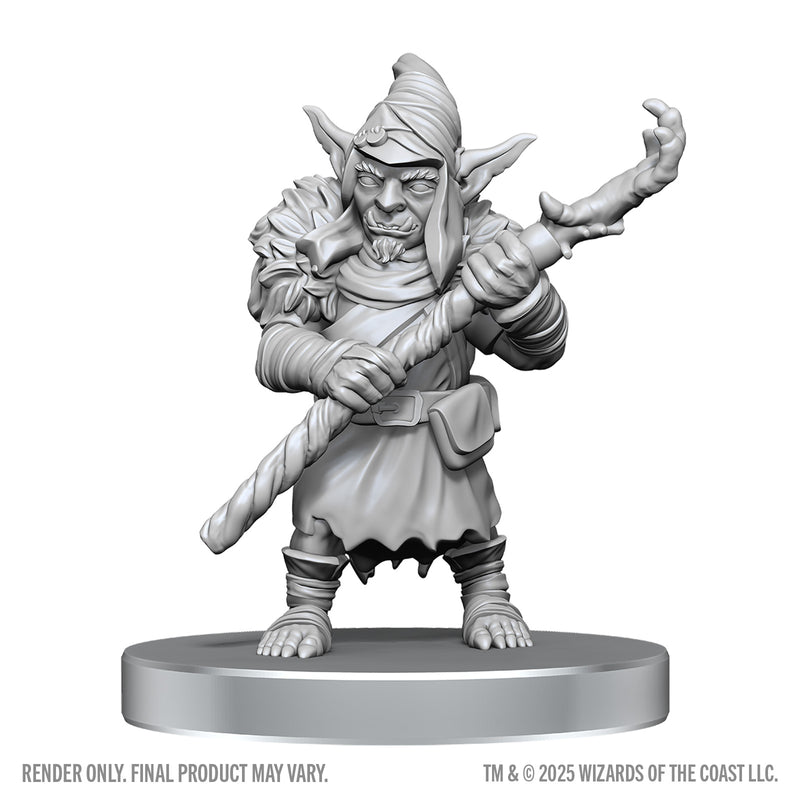 DND UNPAINTED MINIS WV28 BUGBEAR STALKER & GOBLIN HEXER
