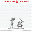 DND UNPAINTED MINIS WV29 TIEFLING BARD & DWARF CLERIC (36/144)