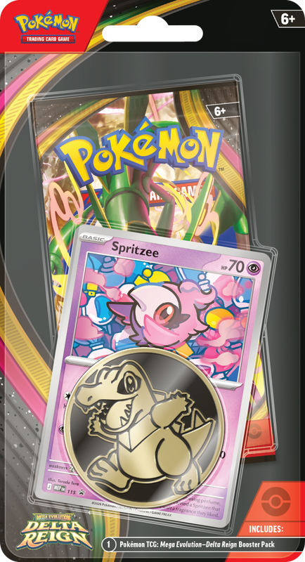 Mega Evolution: Delta Reign - Checklane Blister (1) - Limit 4 per Customer