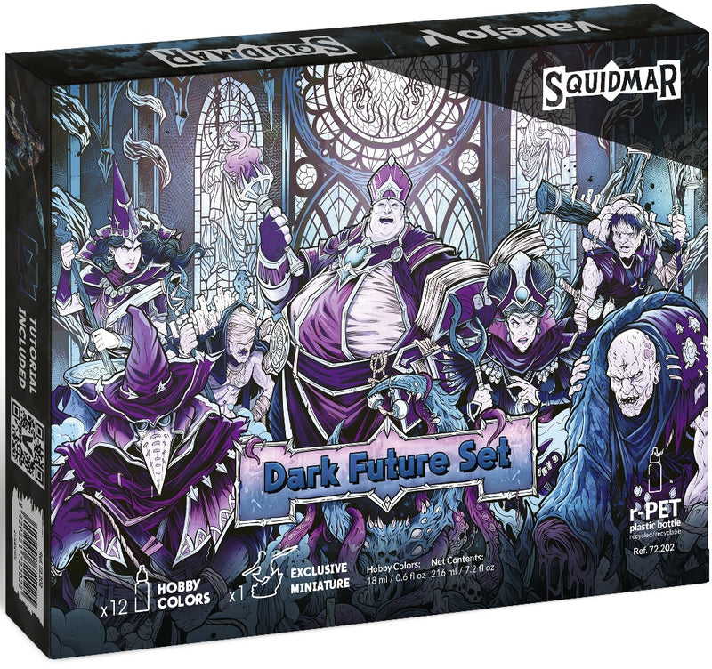 VALLEJO: DARK FUTURE SET BY SQUIDMAR MINIATURES