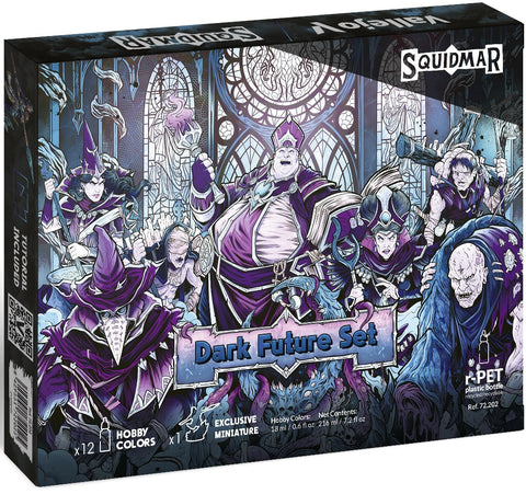VALLEJO: DARK FUTURE SET BY SQUIDMAR MINIATURES