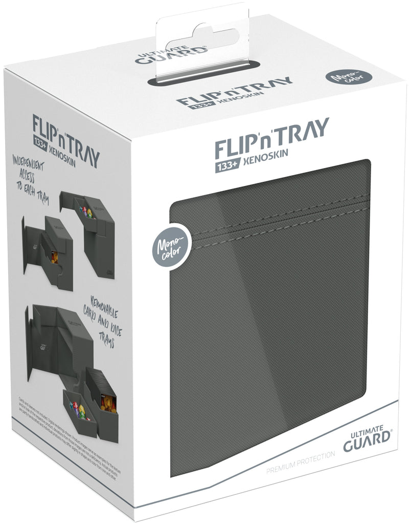 Ultimate Guard: Flip'n'Tray Monocolor Grey (133+)