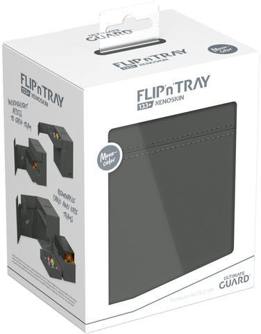 Ultimate Guard: Flip'n'Tray Monocolor Grey (133+)