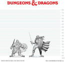 DND UNPAINTED MINIS WV29 DWARF FIGHTER & ORC PALADIN (36/144)