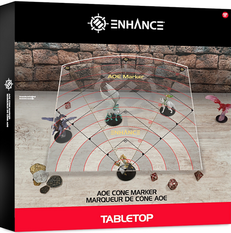 ENHANCE TABLETOP AOE CONE MARKER