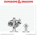 DND UNPAINTED MINIS WV29 GNOME WARLOCK & AASIMAR WIZARD (36/144)