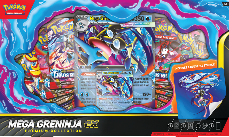 Mega Greninja ex Premium Collectionm