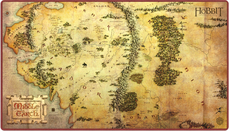 Ultimate Guard Playmat The Hobbit Map - Middle-earth