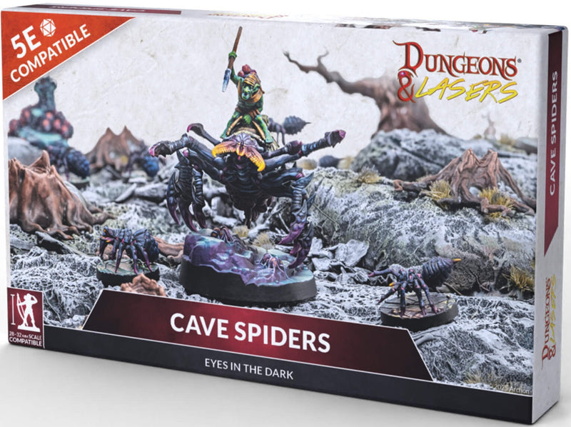 DUNGEONS AND LASERS CAVE SPIDERS
