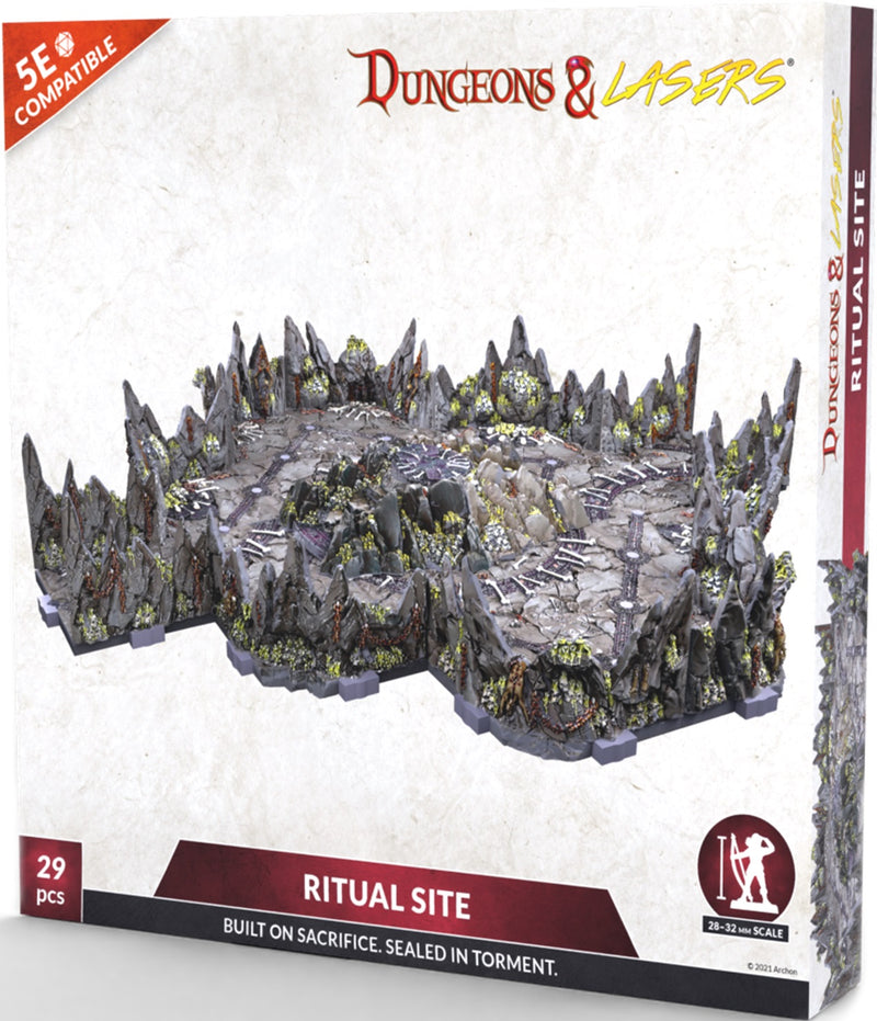 DUNGEONS AND LASERS CAVES SERIES RITUAL SITES TERRAIN