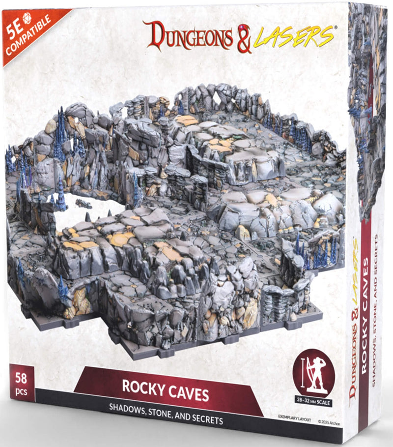DUNGEONS AND LASERS ROCKY CAVE