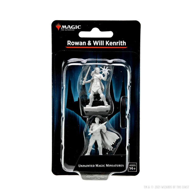 Rowan and Will Kenrith Magic the Gathering Unpainted Minis WV3