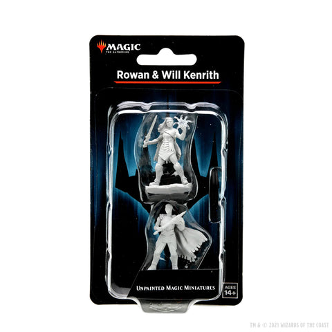 Rowan and Will Kenrith Magic the Gathering Unpainted Minis WV3