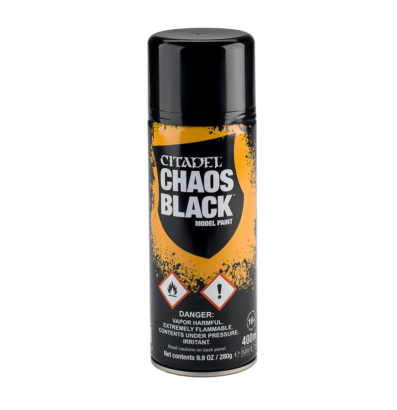 Citadel Chaos Black Spray Primer