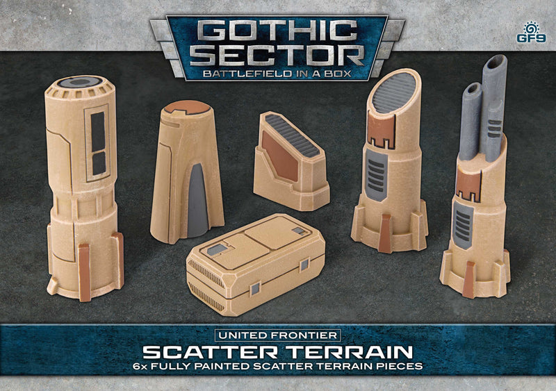 BATTLEFIELD IN A BOX: UNITED FRONTIER SCATTER TERRAIN