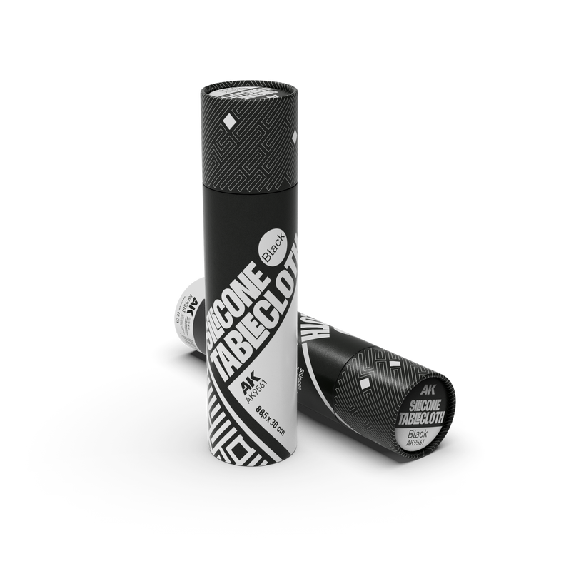 AK Interactive Silicone Tablecloth Black 88.5 × 30cm