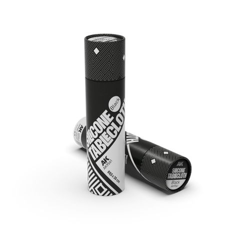 AK Interactive Silicone Tablecloth Black 88.5 × 30cm