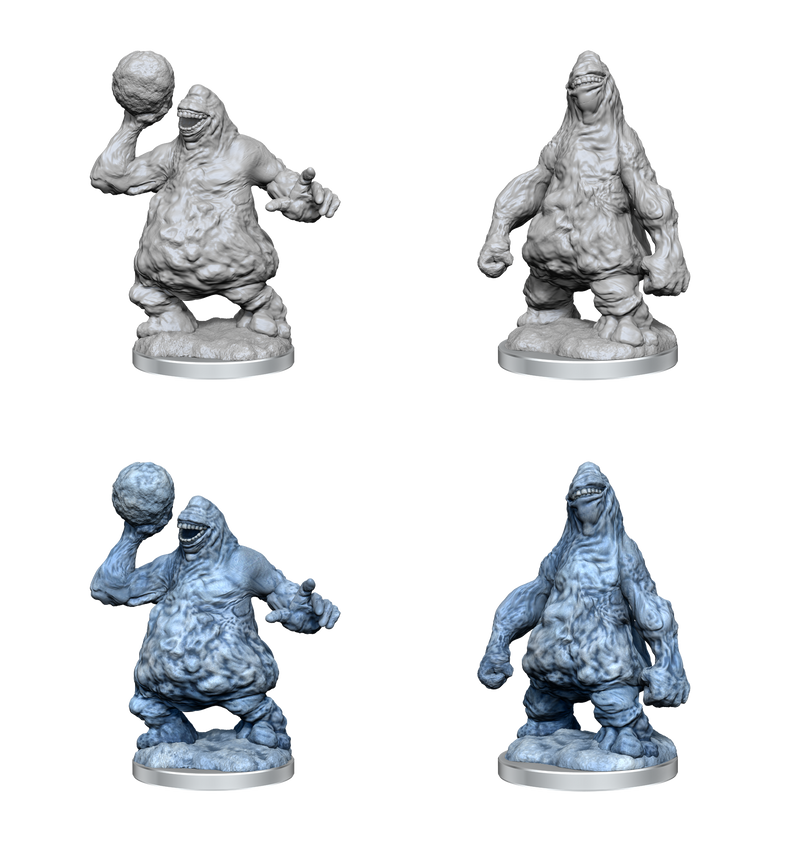 DND UNPAINTED MINIS WV16 SNOW GOLEMS