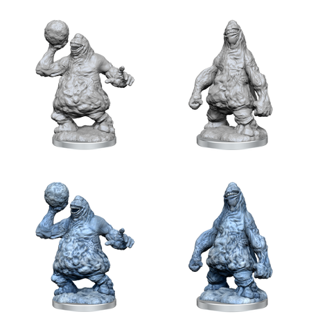 DND UNPAINTED MINIS WV16 SNOW GOLEMS