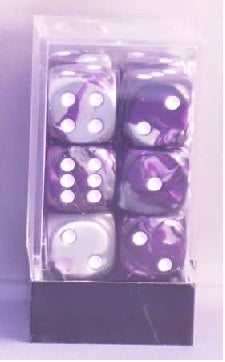 GEMINI 12D6 PURPLE-STEEL/WHITE 16MM