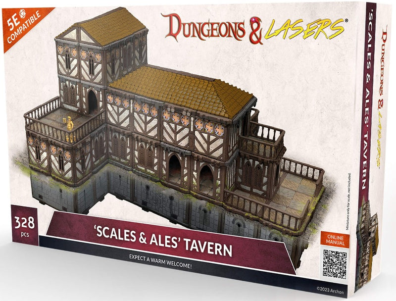 Dungeons & Lasers: 'SCALES AND ALES' TAVERN