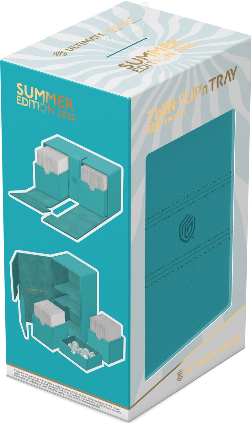 UG FLIP N TRAY DECK CASE 200+ SUMMER EDITION LAGOON