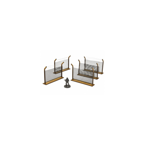 The Walking Dead - Chain-link fence scenery